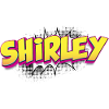 Shirley Benutzerdefinierter Name Comic-Buch-Stil Pop-Art,
