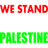 We stand with palestine