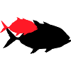 Fish Piranha Silhouette