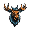 Moose Portrait