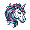 Einhorn Kopf