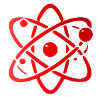 Atomic Model Illustration Design