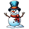 Snowman / Winter / Snow / Comic / Cold