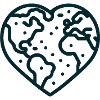 Heart-Shaped Earth