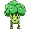 Broccoli Emoticon Vegan Vegetable Vegetarian