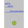 Diamantenkette Geometrisch