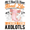 Axolotl Geschenk Schwanzlurch
