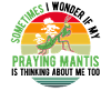 Gottesanbeterin Geschenk Mantis Fangschrecke