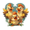 Chicken pile