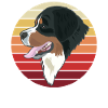 Simple Bernese Mountain Dog Gift