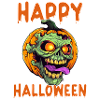 Happy Zombie Halloween
