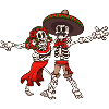 Mexican Skeletons Rumba Dance