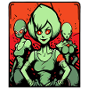 Cartoon Zombie Dames