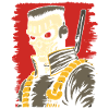 Cartoon Cyborg Robot