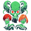 Cartoon Friends of the Octopus