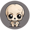 Halloween - Little Cute Skeleton