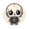 Halloween - Little Cute Skeleton