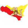 Sicily Flag Italy Sicily