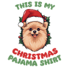 Pomeranian Christmas Pajamas Dogs