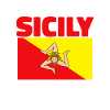 Sicile Drapeau Italie Sicile