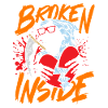 Broken inside