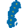 SWEDEN LARGE MAP