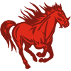 Dämonisches Pferd