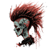 Fille Zombie 002