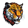 Tête de guépard