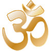 Om (Aum) Gold Symbol