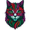 symmetrical cat | symetrical cat
