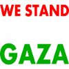 We stand with gaza