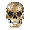 Skull v.2 Gold