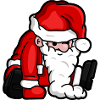 Sitting Santa Puppet