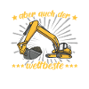 Opa Baggerfahrer