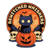 Bewitched Whiskers - Enchanting Cat Halloween