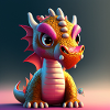 cute little baby dragon funny