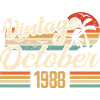 Octobre 1988 Cadeau Anniversaire - 1988