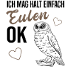 Einfache Eulenliebe Unmissverständlich
