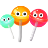 Lollipops, lollies, family, sweets