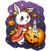 Cute Obon Rabbit