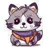 Raccoon - Kawaii Style