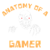 Anatomie einer Gamer-Skeletthand lustig