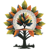 Herbst Baum Illustration