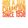 Programmierer-Shirt, Versteckspiel-Champion seit