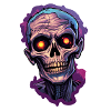 Skull Zombie Halloween