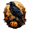 Halloween Raven 2