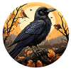 Crow Autumn Halloween
