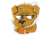 DOG GRIM COFFEE