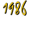 BIRTHDAY YEAR 1986